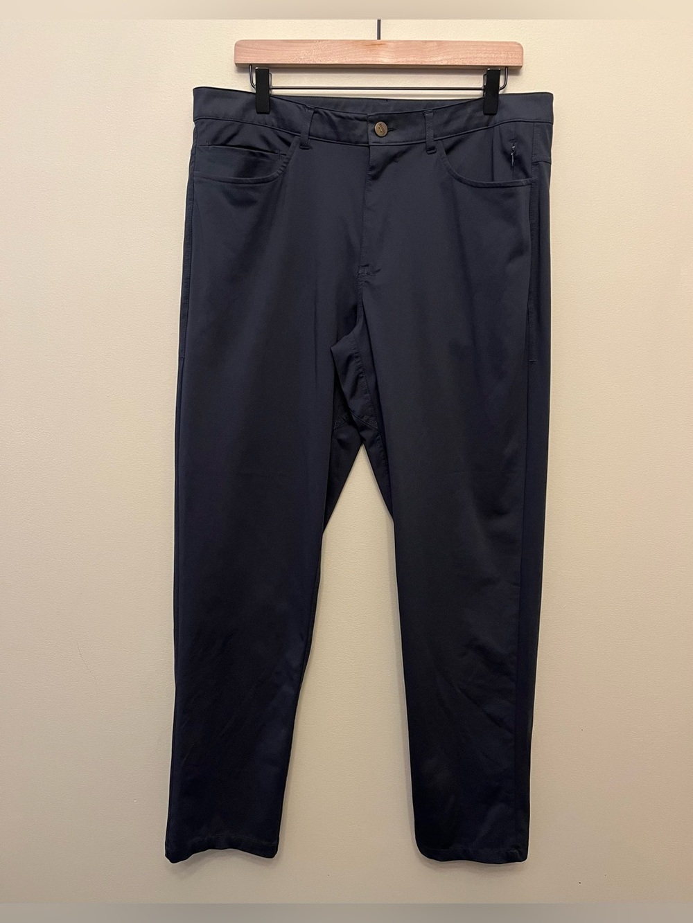Barbell Apparel Performance Pants Men's Size 34 Black Athletic